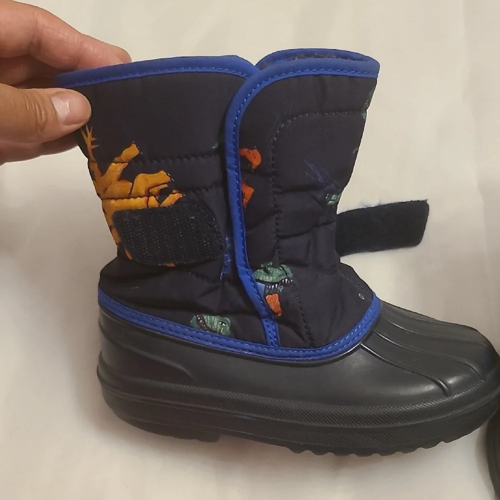 Place Kids Boots - Black and Blue